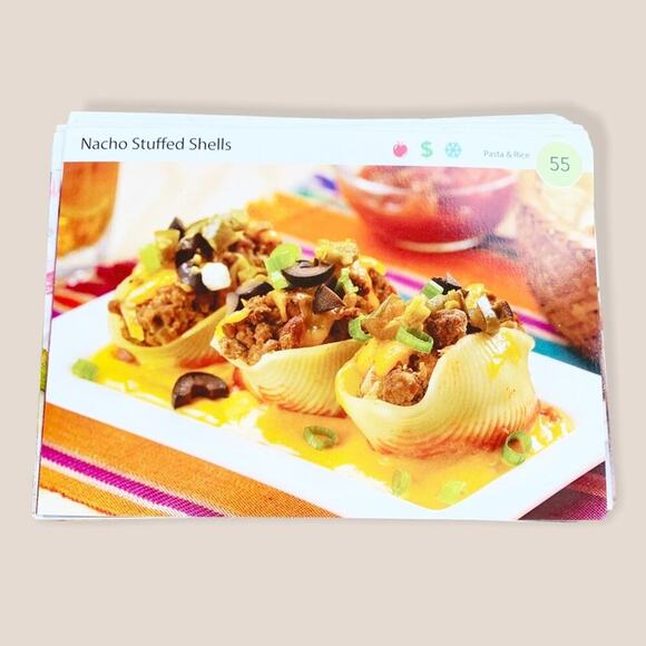 Recipe Card Set 102 Count All Meals Ideas Cooking 1990s Style Cards Dinner Lot - Picture 2 of 7